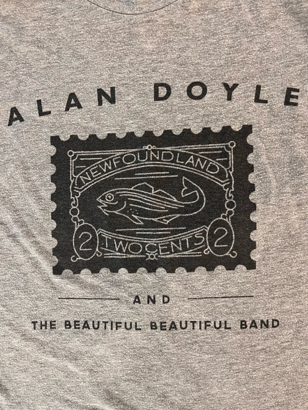 Alan Doyle and the Beautiful Beautiful Band Graphic Tour Logo T-Shirt